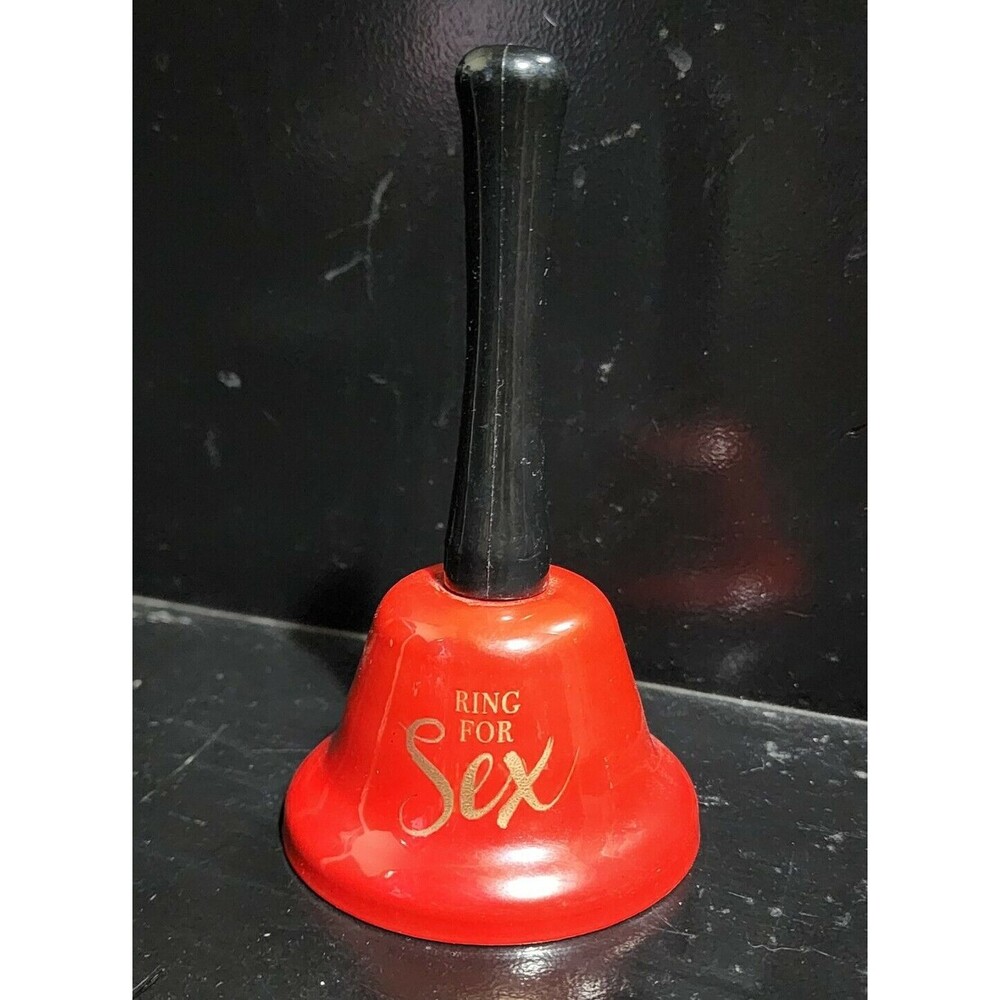 Ring for Sex Bell Novelty Adult Gag Gift Stocking Stuffer Valentine's Present - Picture 5 of 11